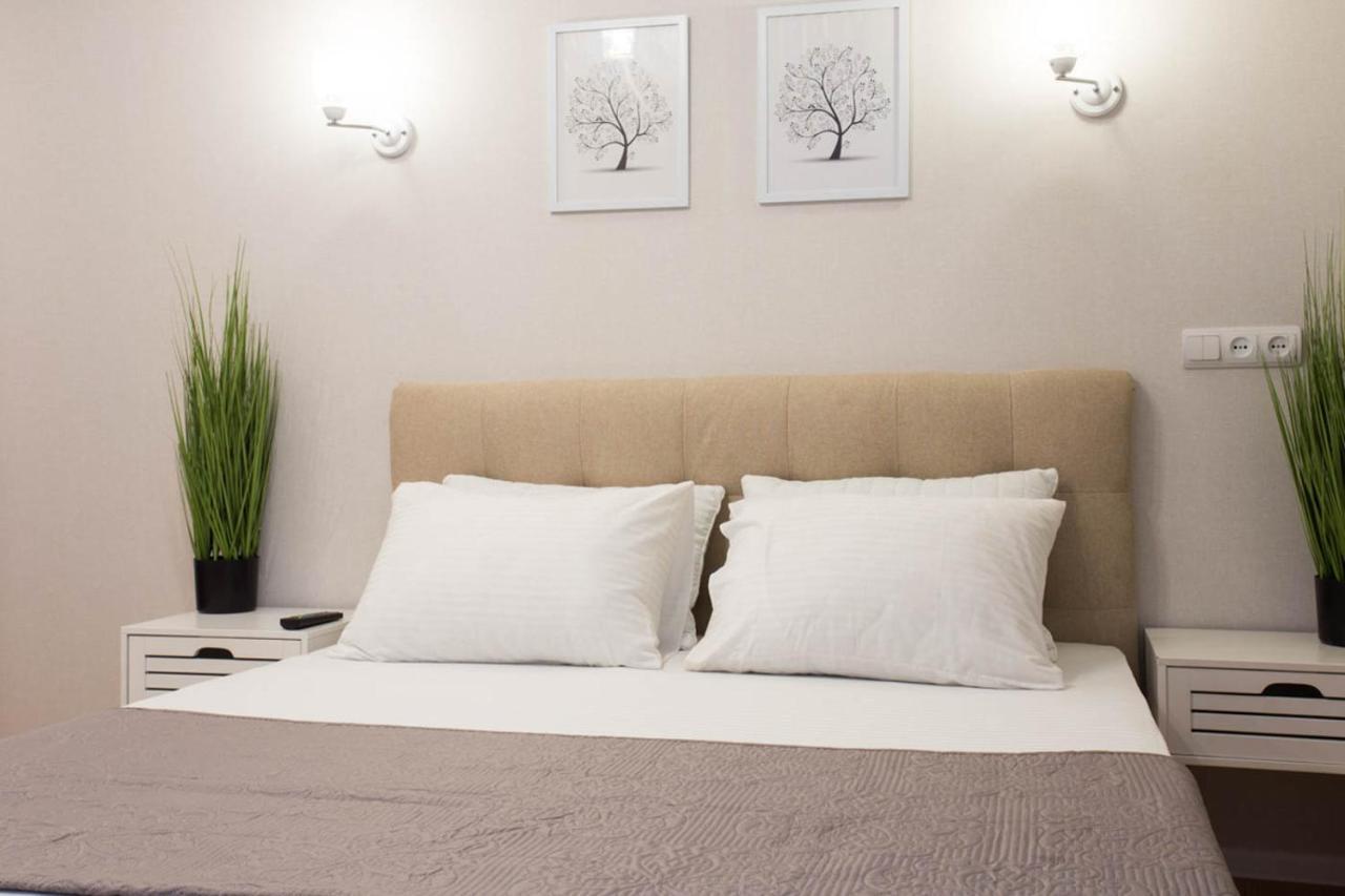 Apartment In The City Center - Gimnasiyna Naberezhna 24A-1 คาร์คิฟ ภายนอก รูปภาพ